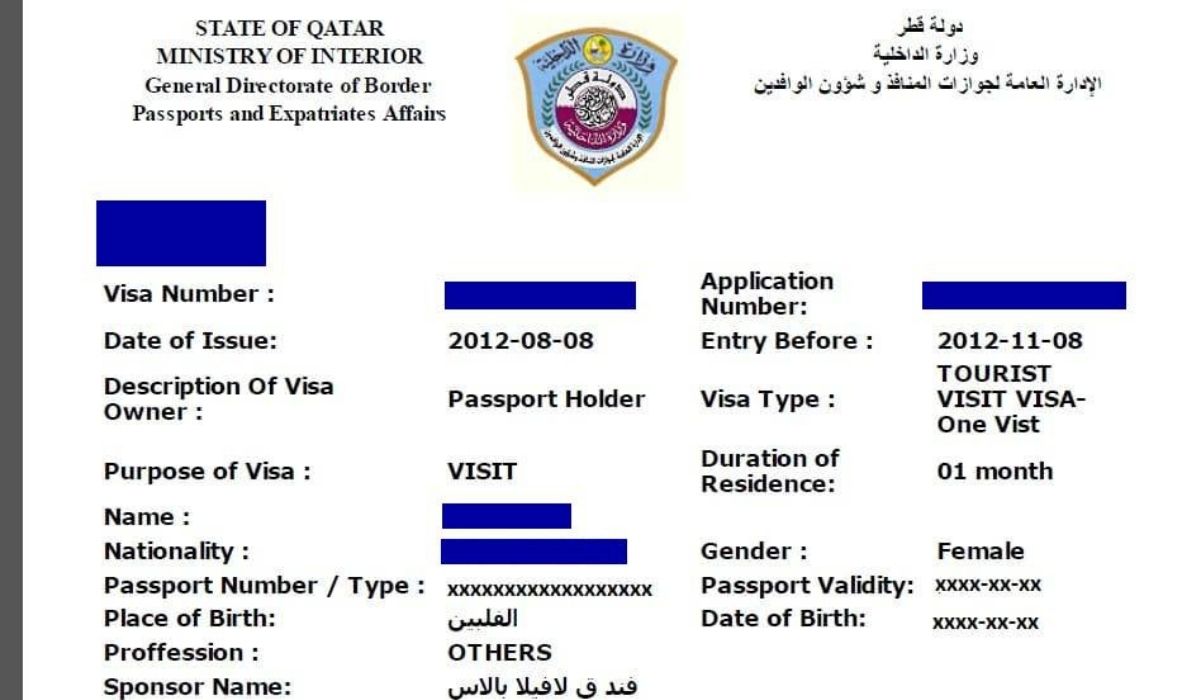 How To Check Qatar VISA Approval And Status Online